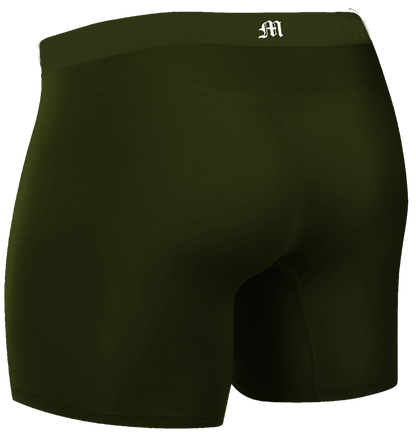 AeroFlex Bamboo Performance Boxers – Sienna Verde (Cosimo Collection)