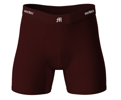 AeroFlex Bamboo Performance Boxers – Rosso Firenze (Cosimo Collection)