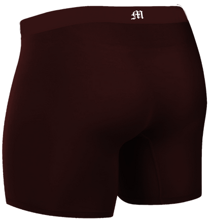 AeroFlex Bamboo Performance Boxers – Rosso Firenze (Cosimo Collection)